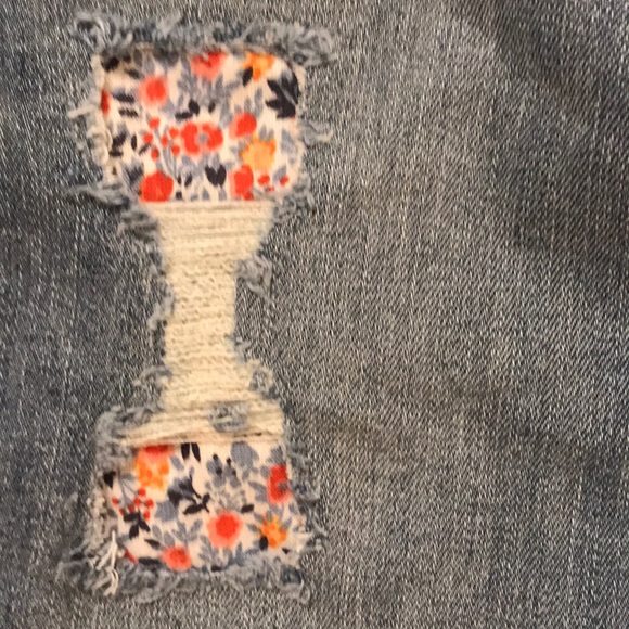 Gap Denim Legging with patches - Size 18 - $25 - Picture 9 of 11